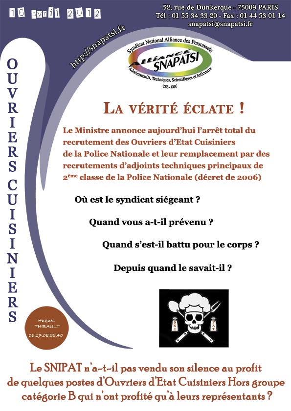 Visualiser le tract Visualiser le tract